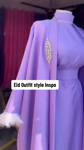 Eid outfit style inspo for you💜 #outfit by abayat_ashjaan on IG #fyppppppppppppppppppppppp #eidoutfitinspo #eidoutfit 