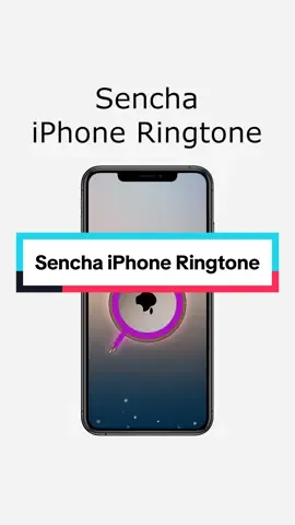 Sencha iPhone Ringtone #sencha #iphoneringtone #classictune #garageringtones 