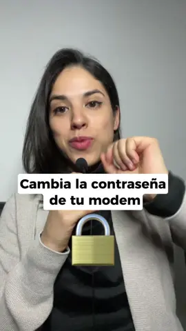 Incrementa tu seguridad online y cambia la contraseña de tu modem hoy 🔒 Recuerda que todos los modems tienen usuario y contraseña genérica 😨 #Tech #techtip #modem #ciberseguridad