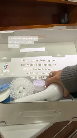 This perfect & powerful electric scrubber is a household MUST HAVE!!🤩and it’s definitely flash sale #fyp #cleaninghacks #tiktokmademebuyit #springsale #spotlight #electricscrubber 