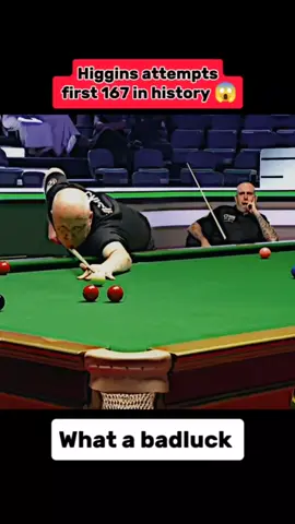 The first 167 attempt in snooker #usmanchamp147 #sports #viral #snookerplayer #snookertime #snooker #snookerlover #foryourpage #foryou #fypシ゚ #higgin 