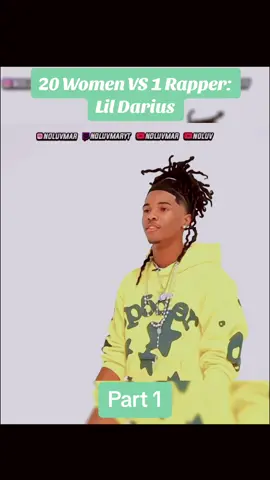 20 Women VS 1 Rapper: Lil Darius #forgoupage #life #women #men #match #fyp 