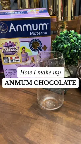 Mas masarap talaga tong Anmum chocolate lalo na with ice 😋 for coffee lovers, try their mocha flavor ang sarap din and ang bango✨ #anmum #anmummaterna #newmom #MomsofTikTok #firsttimemom #fyp 
