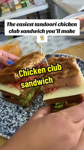 You can thank me later 💁🏽‍♀️ #chickensandwich #tandoorichicken #clubsandwich #cooking #ramadanrecipes #muslimtiktok #halal #birmingham #chef #catering 