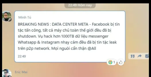duma, tưởng bị hack nửa đêm