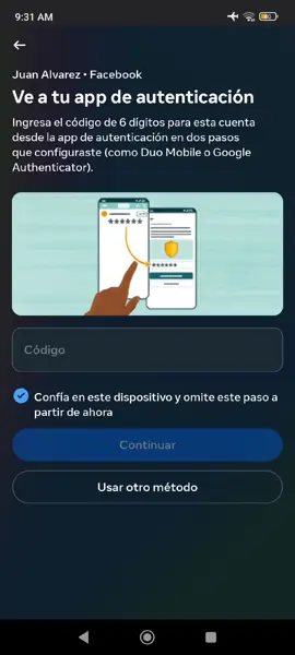 quien más No puede entrar asu Facebook??