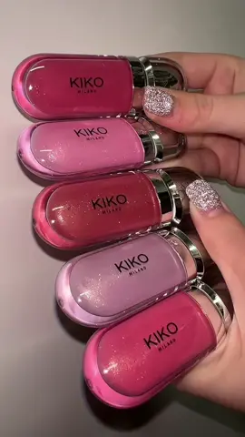 Ready for spring? 🌷 Watch @Haido Tk swatch these gorgeous #pink shades of #KIKO3DHydra Lipglosses 💗 #KIKOMilano #beauty #makeup #BeautyTok #viralmakeup #KIKOLips #gloss #lipgloss 