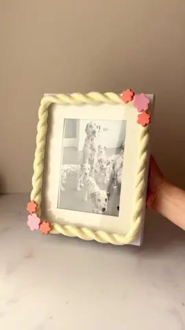 You’ve been framed 🐩🤣💕   #airdryclay #craft #pottery 