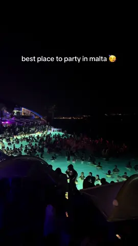 Pool Party at Cafe del Mar every thursday 🇲🇹🥳   #malta #cafedelmar #Summer #poolparty 