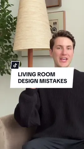 Common living room design mistakes and how to fix them 🫶 #interiordesign #interiordesigntips #livingroom 