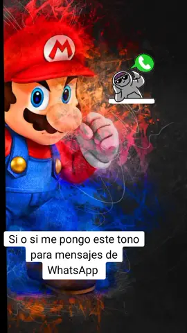 👉🚨Si o si me pongo este tono de notificación para mensajes de WhatsApp 2024 #ringtones #ringtone #mariobros #capcut #2024 