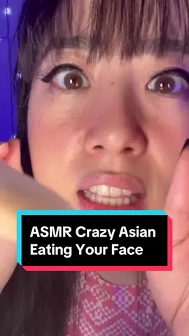 ASMR Crazy Asian Auntie Eats Your Face 🥄 #asmr #asmrtiktoks #fyp #foryoupage #asmreating #asmraccent 