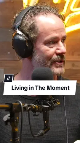How often are you living in the present moment?  For more from John Wineland’s inspiring conversation, watch his full episode at the link in bio. 🧡  #manenough #manenoughpodcast #wearemanenough