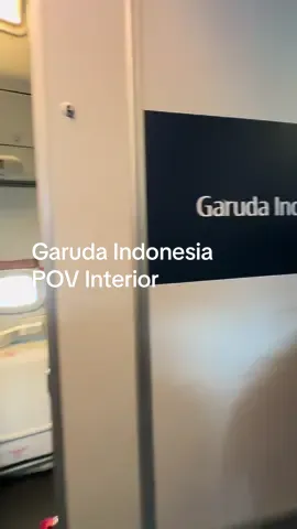 POV di Interior Garuda Indonesia @Garuda Indonesia 