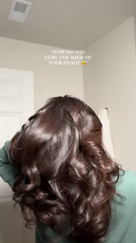 The back of my head is my problem because I’m a Type A gal 💁🏻‍♀️ #hair #hairtok #hairtips #hairtutorial #hairhowto #hairinspo #hairstyle #dyson 