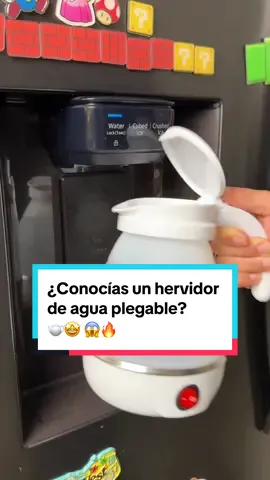 ¿Te imaginas tener una hervidora de agua que cabe en todas partes? Perfecta para viajes o campamentos 🫖🤩 😱🔥#productosdecasa #envios #productosvirales #medellin #colombia #tetera #productosdecocina #cafe #campamentos #viajes  #envios #cocina #agua 