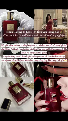 ⚠️  Nhắc đến Kilian suốt ngày “ Rắn đen, rắn trắng“  nhưng lại rất ít người biết rằng  👉🏻 Đây mới là thứ mà người phụ nữ đẹp cần phải có!! ❤️‍🔥 𝐊𝐈𝐋𝐈𝐀𝐍 𝐑𝐎𝐋𝐋𝐈𝐍𝐆 𝐈𝐍 𝐋𝐎𝐕𝐄 - Vị tình yêu thăng hoa 💫 ❤️ Hạnh nhân mix vani, hoa diên vĩ - tông mùi rất sang, ngọt vừa, mịn màng như kem cực kì mlem mlemm. 𝐊𝐢𝐥𝐢𝐚𝐧 𝐑𝐨𝐥𝐥𝐢𝐧𝐠 𝐈𝐧 𝐋𝐨𝐯𝐞 mang lại cảm giác trẻ trung không hề nồng hắc, xịt thử ra tay để hít hà mùi hương ta liên tưởng ngay đến những quý cô xinh đẹp, sang chảnh mà không kém phần bốc lửa 🧨    Xịt mùi này mà đi dating với bạn trai, hay party all night nó cứ phải gọi là “Hết Nước Chấm“ 🤤‼️ 📦 Fullbox   50ml    4.040.000 #hinecosmetic #hinedoan #perfume #cosmetic #authentic #gift #nuochoa #nuochoachiet #mypham #goclamdep