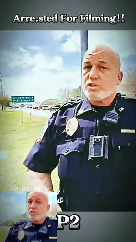 Arre.sted for Filming p2 #policeofficer #copsoftiktok #usa_tiktok #foryou #fyp 