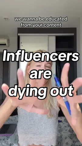 Same way as there are no more “vine-ers” the era is shifting 