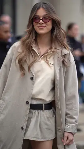 @Hailee Steinfeld at @Miu Miu  #haileesteinfeld #haileesteinfeldfan #miumiu #miumiushow #parisvideographer 