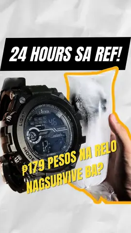 napakatibay neto NAGYELO NA Working paren!!!!! Lasika Watch Original ⌚️😮‍💨🖤 #lushh #TikTokShop #lasikawatch #24hoursrefwatch 