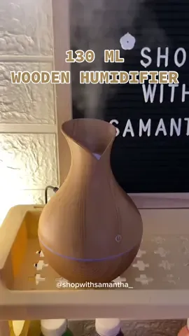 This is so cute! 😍 It's a small size but the mist is superb! 🤎  #fyp #fypシ #foryoupage #tiktokfinds #trending #humidifier #airfreshener #homeessentials #Home #essentials #humidifiers 