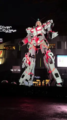 Unicorn Gundam ห้าง Diver City Tokyo Odaiba #gundam #gunpla #ของเล่น #กันดั้ม #เที่ยวญี่ปุ่น 