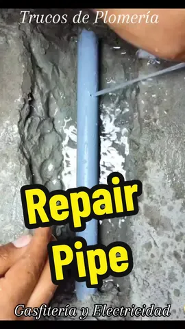 Cómo reparar Tuberia de PVC - Está reparación es de emergencia , sin embargo puede durar muchos años , estoy usando un Acople de compresión - Unión de Reparación - Unión Rápida - Unión Correriza, etc , tiene diferentes nombres. #repairpipe #trucodeplomeria #tuberiaperforada #reparacionfacildetuberia #elmejorgasfiterodelperu 