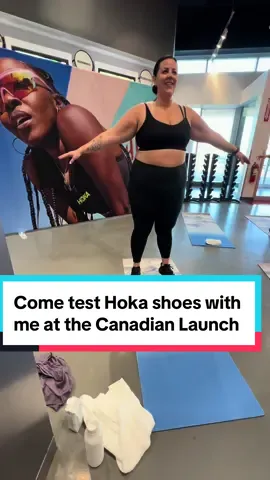 Come with me as a plus size personal trainer to the launch of @HOKA now available in Canada at @Sport Chek - thanks for hosting me and for my first pair of Hokas!  I was also gifted my fit from the @forwardwithdesign collection - wearing the 1x on the bottom, 2x on the top.  We got to do a bodyweight HIIT workout in the store before the mall opened with @liv mcilkenny - I had never taken a class with her but she brought all the good vibes! It's important for me to represent plus size bodies in fitness spaces because they are not often seen (or included) and I know many of you (myself included in the past) have felt intimidated or like we didn't belong.   But we do belong and we will take up that space and be confident doing it and move those beautiful bodies and I will keep fighting for inclusion and taking up the space for us! I've been working with Sport Chek for years and am grateful to be included in events like this because it really does mean a lot.  I also got to see my girl @Mel | Activewear & Shoes 👟 and finally meet Chloe @Chloe Alleyne in person after following each other for a while on IG  What do you want to know about the shoes though?  So many of you have already messaged me - I will do a review but let me know what details you are looking for in the comments below  #gifted #hosted #findwhatmovesyou #thatsFWDThinking #flyhumanfly #hoka #plussizefitness #plussizeworkout #torontofitnessinfluencer #plussizecoach #plussizepersonaltrainer #bodyconfidence #selflove 