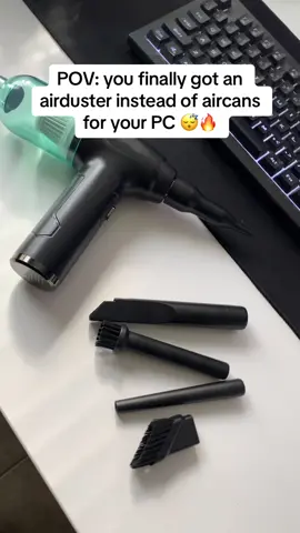 Way better than aircans #tiktokshop #ttshop #airdusterpc #airduster 