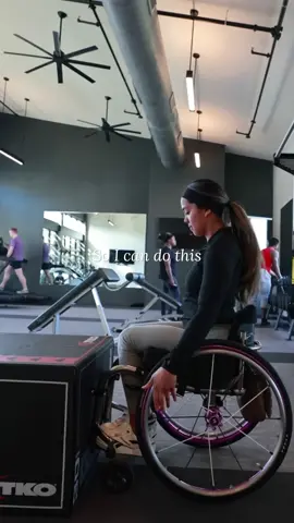 Empowerment. #adaptiveathlete #disabilitypride #adaptivefitness #inclusivefitness