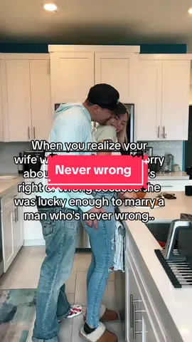 Good thing husbands are always right #fyp #husbandandwife #marriedlife #couplesrelatable #couplescomedy #couplescontent #husbandandwifecomedy #marriagehumor 