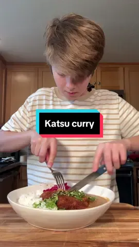Katsu Curry! #tiktok #fyp #curry #pork #cooking #food #chef #Recipe #trending 