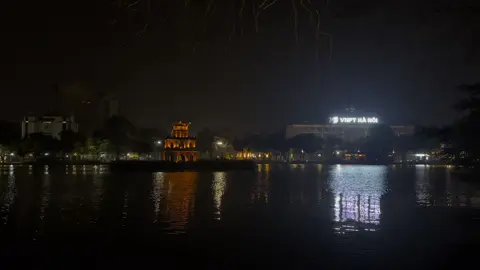 Hồ Gươm lúc giữa đêm#xhtiktok #hanoi 