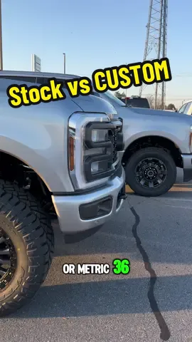 Stock vs CUSTOM 2024 Akins Ford Super Duty #letsgo #wildwillies #akinsford #f250 #realdealneal 