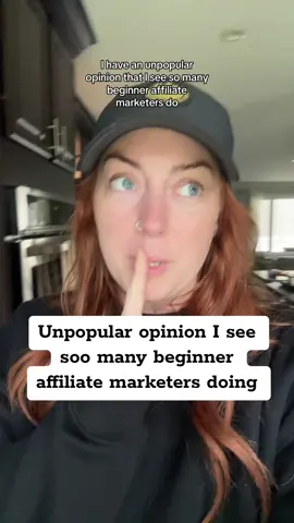 Unpopular opinion when it comes to beginner affiliate marketers content!  #affiliatemarketing #sidehustle #affiliatemarketingforbeginners #easysidehustle #makemoneyonline #affiliatemarketingtips #digitalmarketing #digitalmarketingtips #makemoneyfromhome 