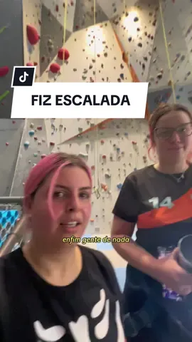 fiz aula de escalada com o class pass e serio EH MTO LEGAL #escalada #sportsontiktok 