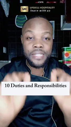 10 Duties and Responsibilities of a Commis chef. #culinaryschool #commischef😊 #chef #chefjob #culinaryarts  #upskillhospitality #cookingschool #hospitalityindustry 