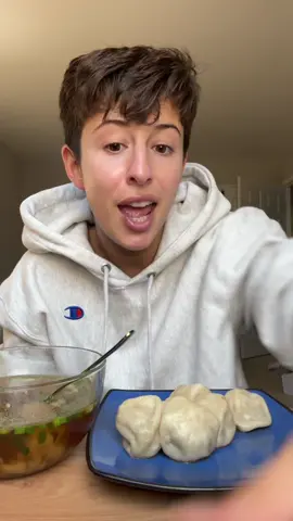 PLASTIC LESS SOUP DUMPLINGS AYEEEEEE #joyluckhousedc #soupdumplings #mukbang #wontonsoup #chinesefoodmukbang 