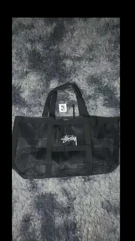 stussy mesh beach Tote bag  #blackmoney #stussy #stussy🎱 #hype #streewear #newyork #fashionkilla #hypebeast #StreetFashion 