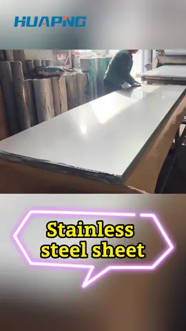 One-step service for stainless steel plate processing and coating,providing customers with the most complete solution.#stainlesssteel #steelsheet #steelfactory #stainlesssteelsheet #construction