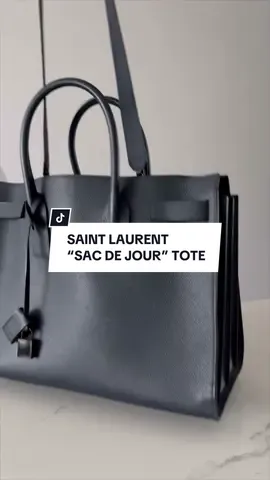 Tote grande #SaintLaurent “Sac de Jour” en excelente condición. 🖤 - #DEVOL #SecondHand #SecondChance #preloved #preowned #luxury #Mty #Monterrey #SPGG #tote #YSL 