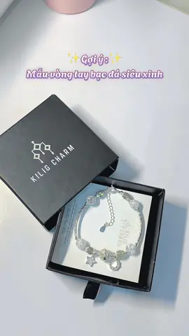 Mẫu vòng tay bạc đá nữ Kilig Charm#review #unboxing #vongtaybac #vongtaybacnu #vongtaynu #xuhuong #viral 
