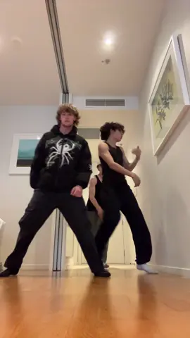 had to run it up w/ the boys 😮‍💨🔥 (dc me) #trio #dance #nz 