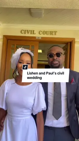 Lishen and Paul’s civil wedding #civilwedding #courhousewedding #civilweddingdress #civilweddingbride #namibianweddingplanner #namibianweddings #weddingtok #touphydesigns #namibianweddingdiary #civilweddingoutfit #windhoekweddings #weddings #weddingtiktok #weddingvibes #ghanaianweddings🇬🇭 #ghanatiktok🇬🇭 #ghanaweddings #ukwedding #ghanameetsnamibian #civilcourt 