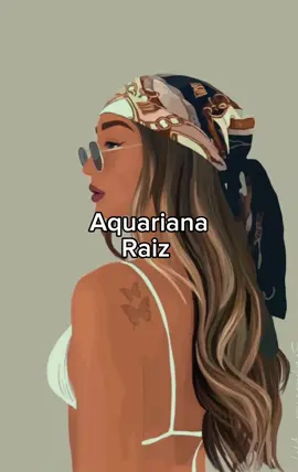 Aquariana Raiz por @Renan Bertoni 🤍 #signos #signoszodiacales #horoscopo #aquario #aquariana #aquário 