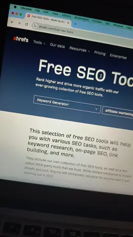 شرح افضل اداة تحسين وتصدر محركات البحث في هذا الفيديو سأشرح واحدة من أفضل أدوات تحسين محركات البحث على الإنترنت، والتي يمكنك استخدامها لتحسين تصنيف موقعك الإلكتروني، وكذلك إجراء بحث عن الكلمات الرئيسية  #marketing #seo #seooptimization #ecommerce #seotips 