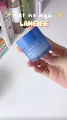 Mặt nạ ngủ quốc dân Laneige của mấy bà đâyy ✨✨#matnangu #matnangulaneige #laneige #caigiduidethiminhuutien 