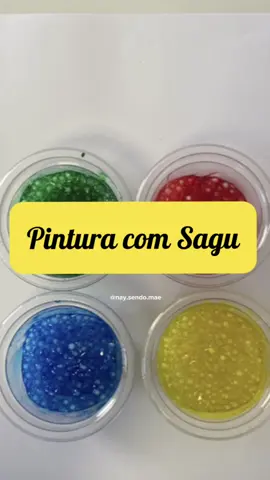 🎨Atividade de hoje: PINTURA SENSORIAL(com sagu) #atividadesensorial #naysendomae #atividadesensorialparabebes #maequebrinca #atividadespedagogicas #pinturasensorial #coordenacaomotorafina #montessori #crianças #atividadedivertida #recursopedagogico 
