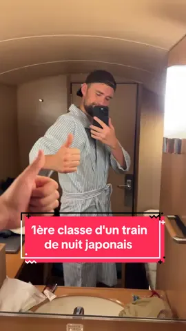 Je te montre à quoi ressemble une classe de luxe dans un train de nuit japonais 😍 #traindenuit #voyageentrain #voyageaujapon #tiktokvoyage 